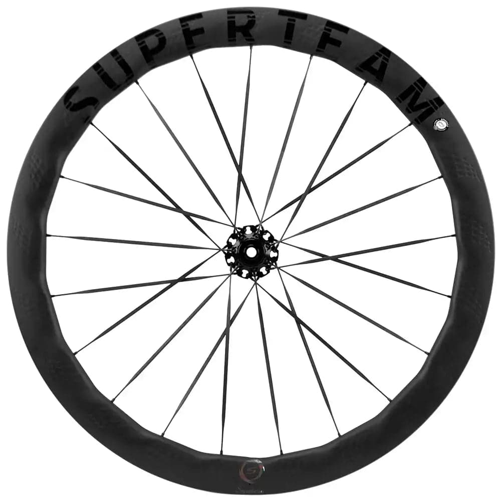 SUPERTEAM ALLカーボンC28-50ディスクホイール 中古品 在庫 処分車・バイク・自転車 - SUPERTEAM ALLカーボンC28-50