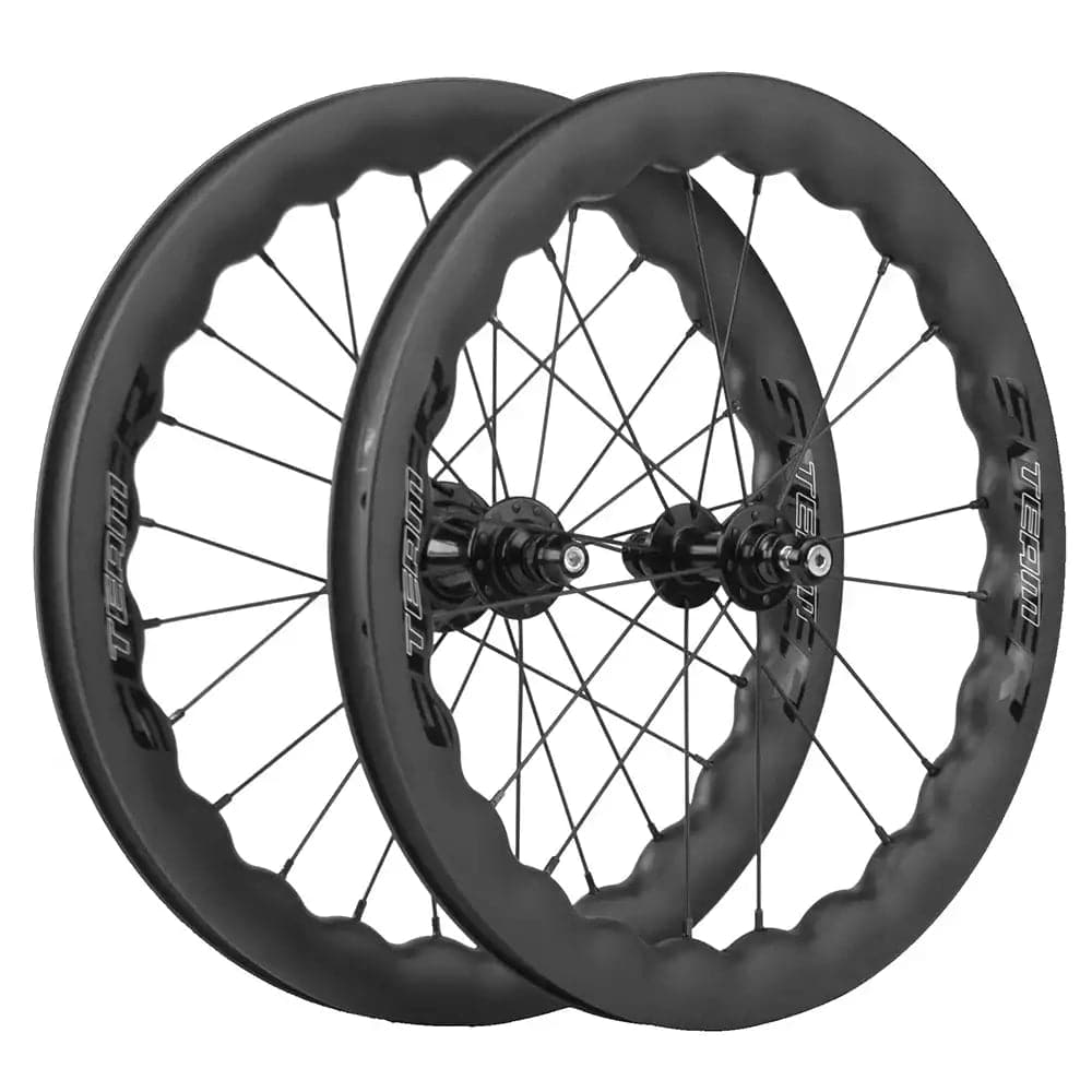349 Waver Carbon Wheelset 25-38 RIM Brake For Brompton - Superteamwheels